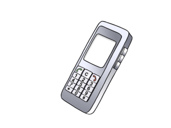 Ein Mobiltelefon